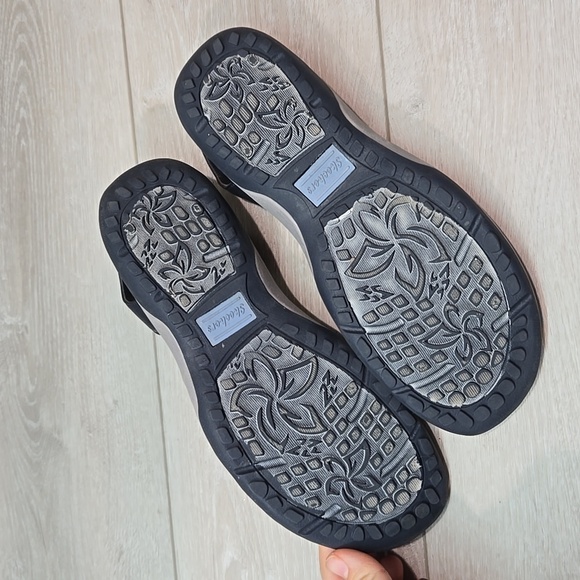 Skechers Womens Reggae Memory Foam Sandals Strappy shoes sz 9 - Picture 10 of 11